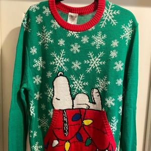 Peanuts Snoopy Ugly Christmas sweater unisex